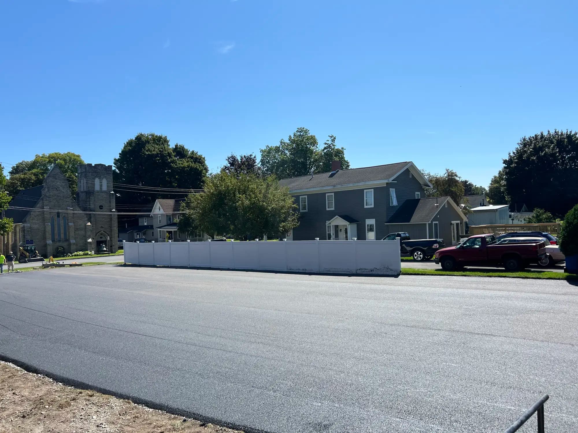 Paving project example