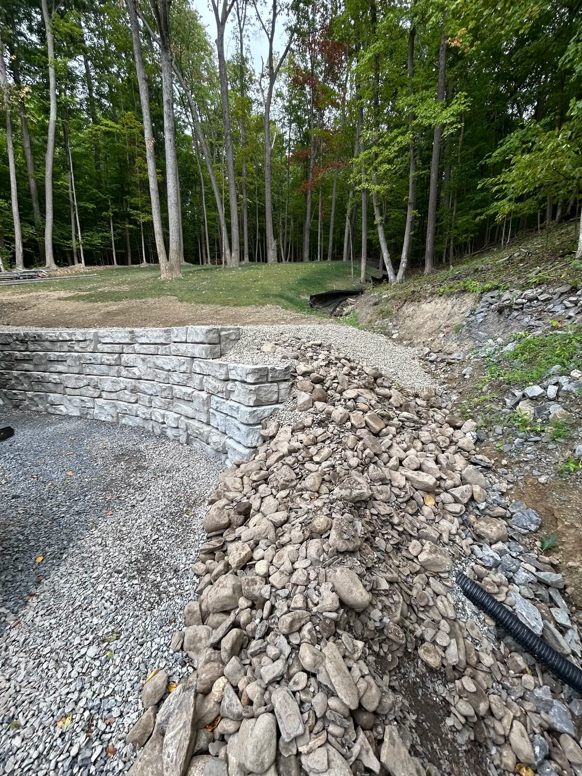Retaining Walls project example